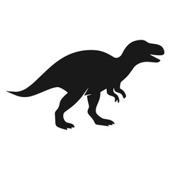 Dinosaur silhouette