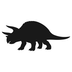 Dinosaur silhouette