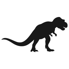 Dinosaur silhouette