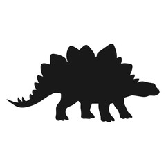 Dinosaur silhouette