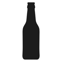 Glass Bottle Silhouette
