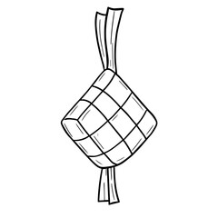 Ketupat vector