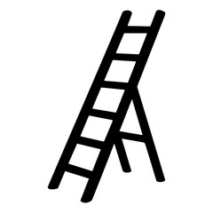 Ladder silhouette