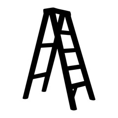 Ladder silhouette