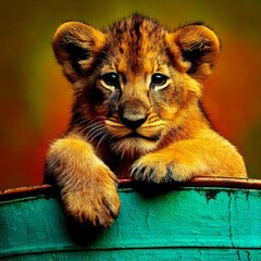 Cute Lion