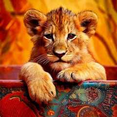 Cute Lion