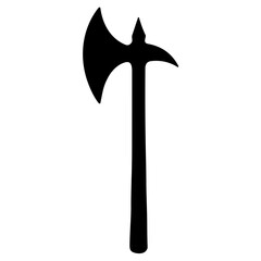 medieval axe icon