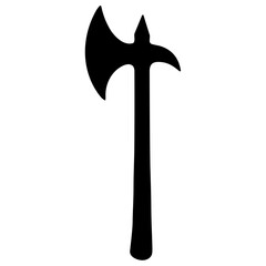 medieval axe icon