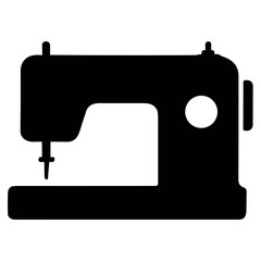 Sew machine silhouette