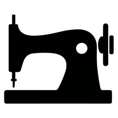Sew machine silhouette
