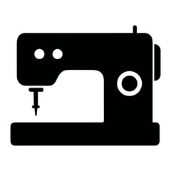 Sew machine silhouette