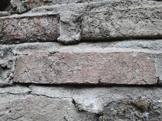 black and orange gray brick wall texture background there are many photo models