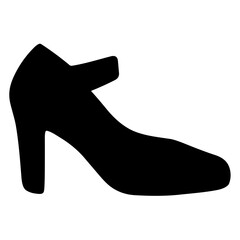 Woman Shoe Silhouette