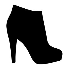 Woman Shoe Silhouette
