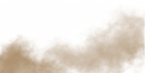 natural sand, dust, and dirtied texture with smoke and explosion effects. This transparent PNG design features a vector background and an isolated overlay, perfect for sandstorm concepts in PNG format