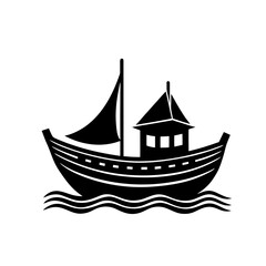ship silhouette vector
