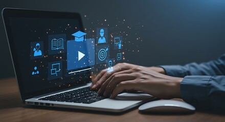 Wind Turbines at Sunset with Financial Chart Overlay Representing Renewable Energy Investment and Sustainable Economic Growth Concepts