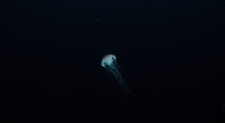 jellyfish in the dark