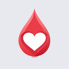 Obraz premium Blood Donation A Heartfelt Symbol of Giving and Compassion