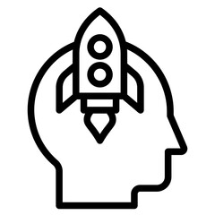 Innitiative icon in vector illustration