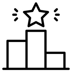 Competitiveness icon in vector illustration