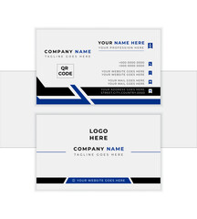 Obraz premium modern business card design with editable vector template 