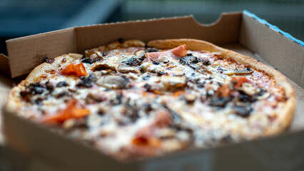 Pizza Funghi Prosciutto 