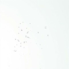 drops of water on a glass