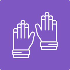 Obraz premium Space Gloves Icon