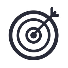 Business strategy icon set. Goal, vision, mission, planning, roadmap, business model, tactics, SWOT, competitive advantage, objectives and more. Solid ,line, silhouette, vector icons collection.