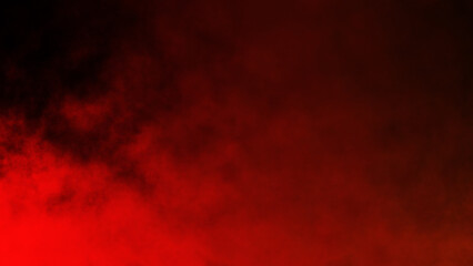 red smoke on black background.horror sky background fantasy style	