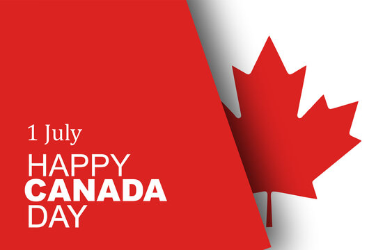 canada flag vector illustration