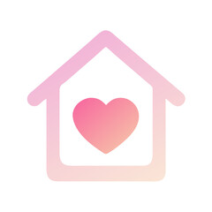 Sweet Home A Heartfelt Illustration of Home and Love