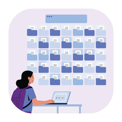 Managing Digital Files in Workspace Vector