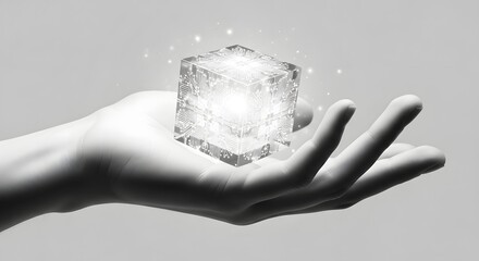 Laptop With Digital Feather Flock