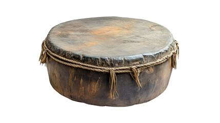 Ancient stone drum from Vietnam Transparent background, PNG file