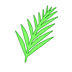 Vibrant Neon Green Tropical Leaf Against Deep Black Backdrop Creates a Striking Visual