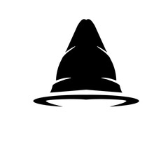 Minimalist abstract visage hinting at emotion in stark monochrome contrast