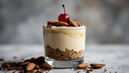 Miniature Tiramisu Cup (simplified layers, no raw egg)