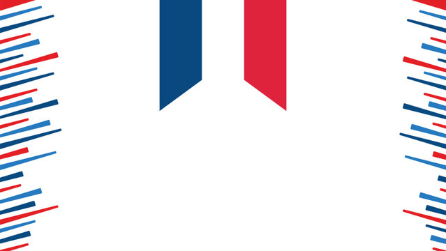 bastille day background copy space area