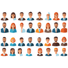 business people icons