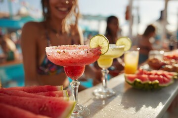 National Watermelon Day.  Summer Vibes