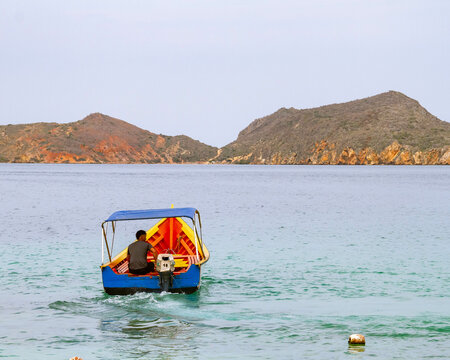 Pe&ntilde;ero en Parque Nacional Mochima Venezuela 