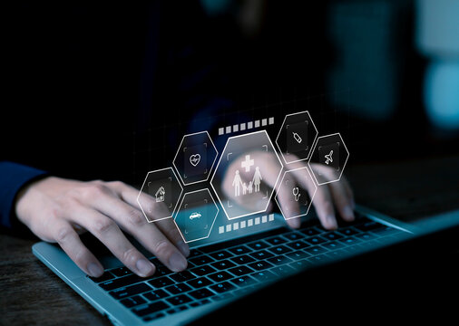 An insurance agent explained the company's new policy which covers auto home health and life risks helping families stay protected in the event of an emergency while also mitigating the economic risks