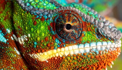 Reptile camouflage texture