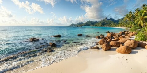 Seychelles Anse Source d'Argent Beach Paradise