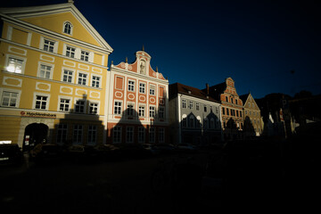 Fototapeta premium Nightview in Landshut
