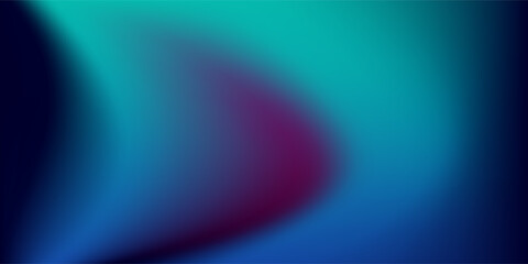 Abstract blue and purple liquid wavy shapes futuristic grainy background. Glowing retro waves grunge vector design