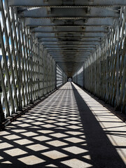 Ponte Rodo-Ferrovi&aacute;ria de Valen&ccedil;a, border between Portugal and spain, near Tui