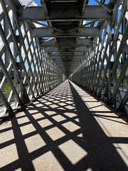 Ponte Rodo-Ferrovi&aacute;ria de Valen&ccedil;a, border between Portugal and spain, near Tui